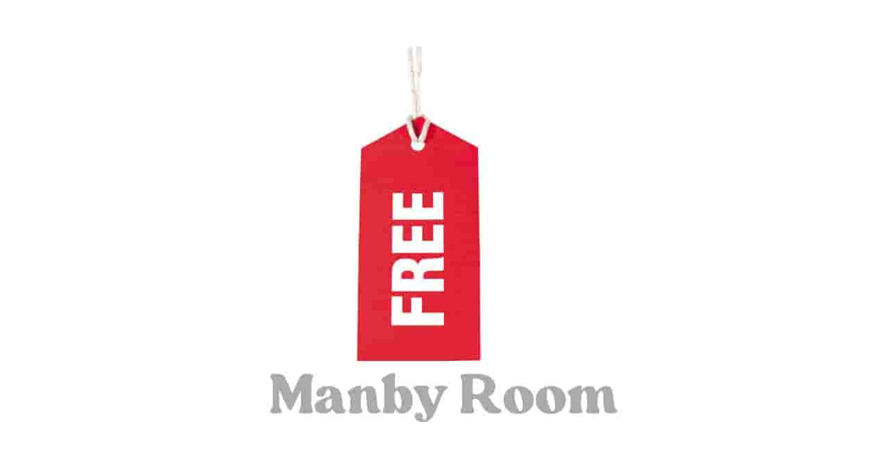 白背景に吊るされた赤い「FREE」タグ。無料のおでかけや節約アイデアのまとめを象徴するイメージ 